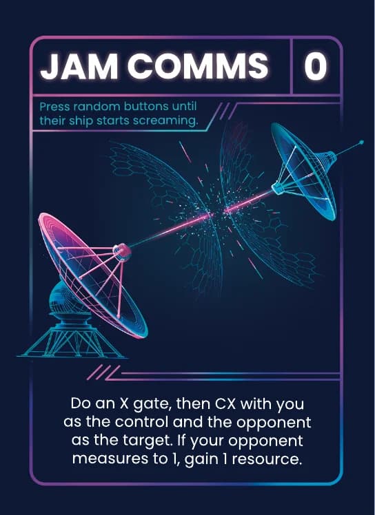 Jam Comms card