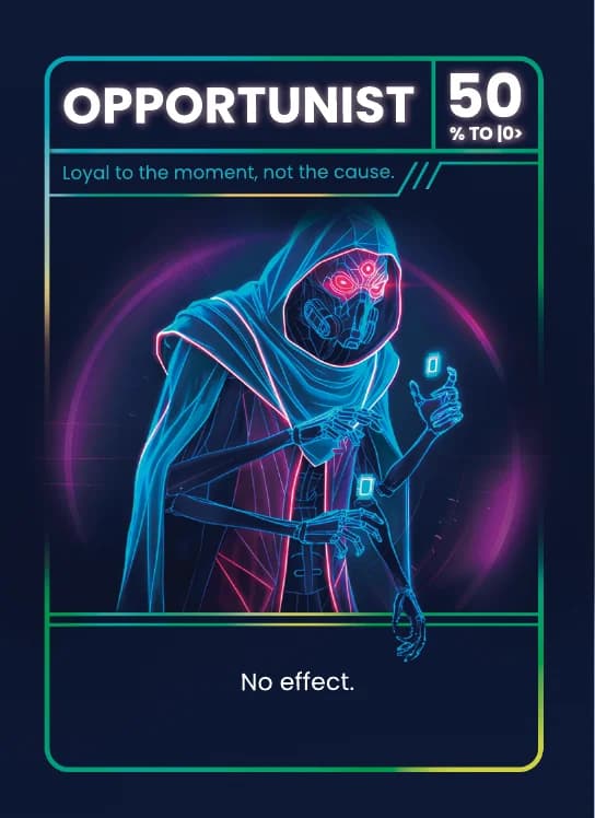 Opportunist card