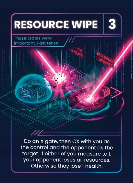Resource Wipe card