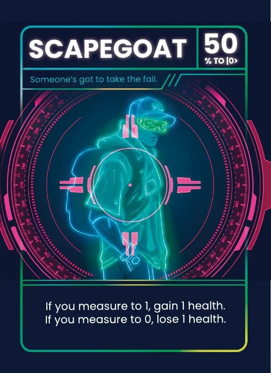 Scapegoat card