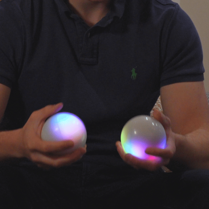 A shake reveals the dot direction